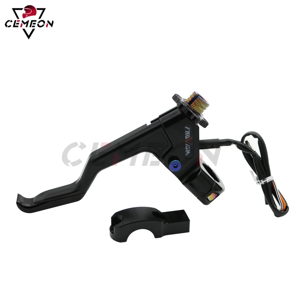 

For KAWASAKI SUPER SHERPA KLX250 KLX150S KLX125 KDX125 KDX250 KX65 Motorcycle Modified 7/8" 22MM Stunt Labor Saving Clutch Lever