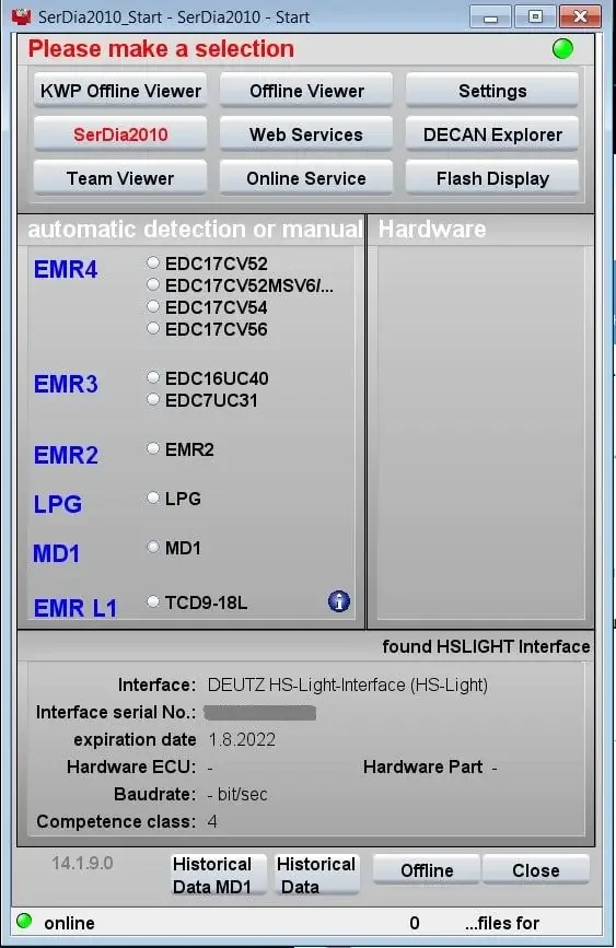 

Deutz SerDia 2010 [2023] Licensed to 2050 LEVEL 4-6