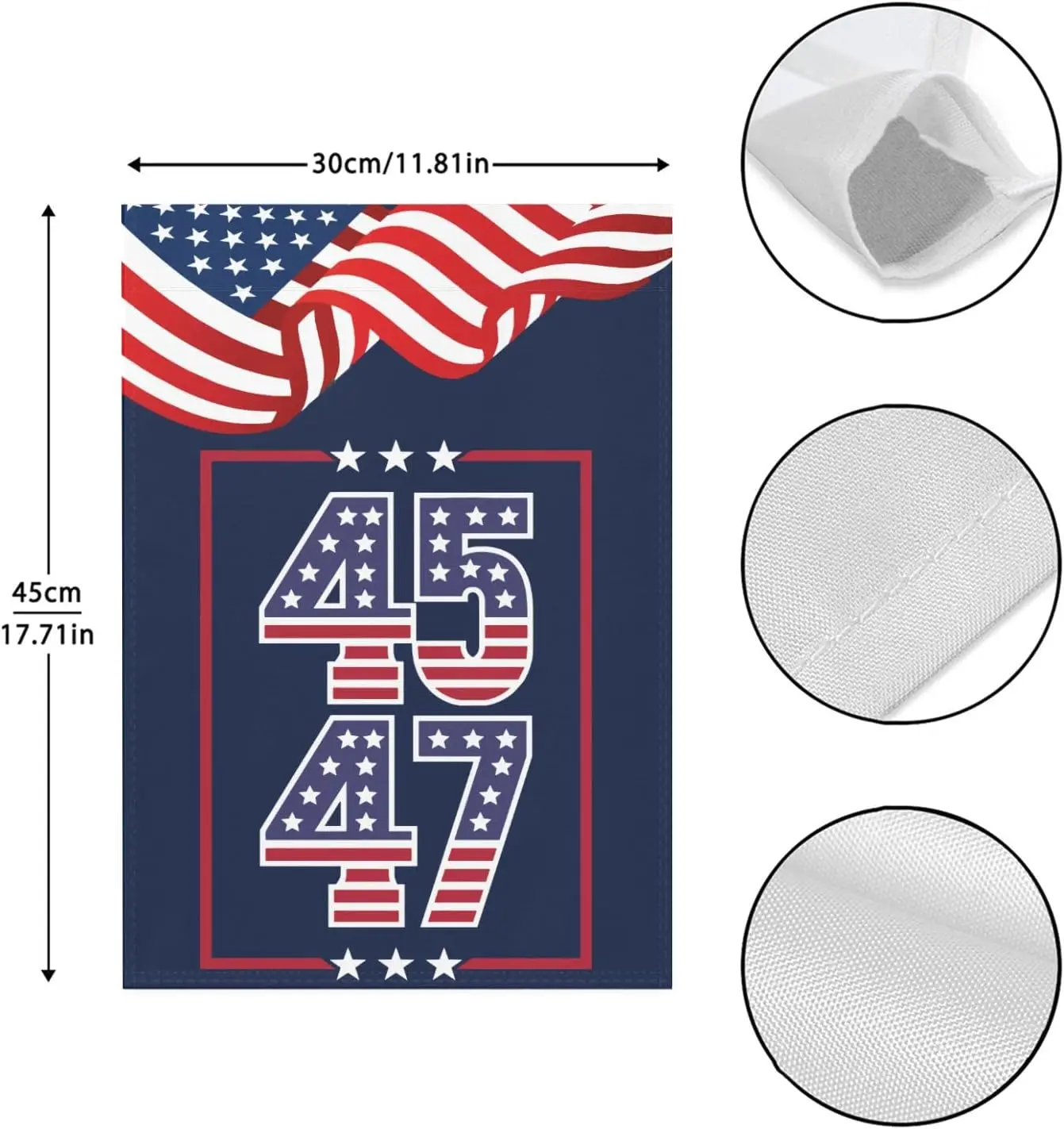 45 47 Trump Garden Flag One SizeUnique House Flags One Size Double Sided Lighthouse Small Garden Flag One Size Double Sided Yard