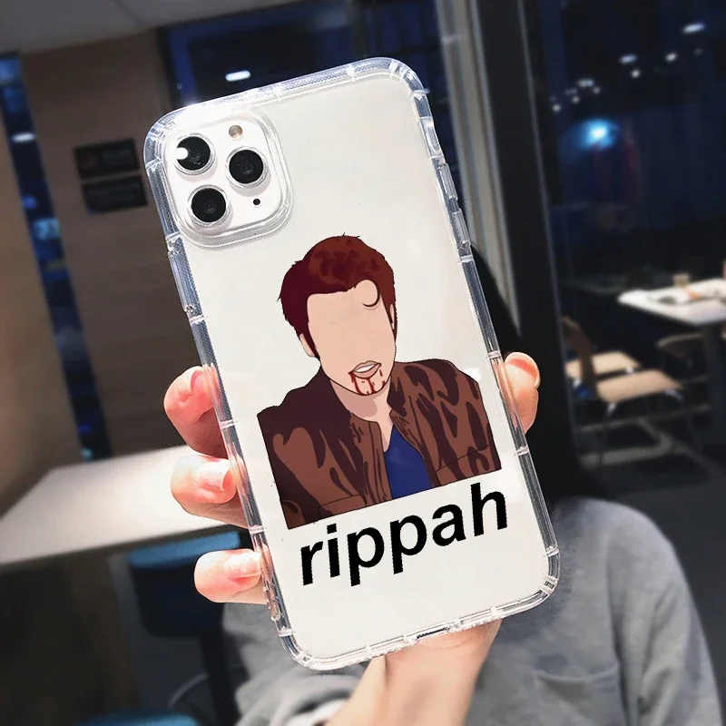 The Vampire Diaries Phone Case for IPhone 15 13 12 11 Pro Max X XR XS MAX 7 8 14 Plus SE2 Fashion Soft Silicone Shockproof Cover