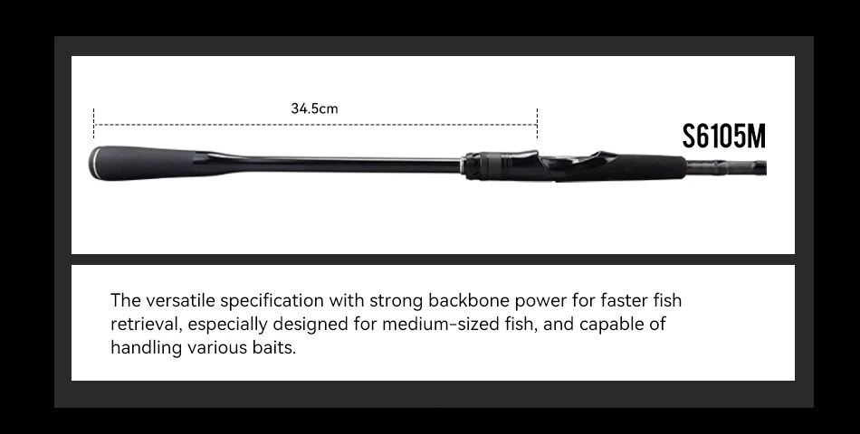 TSURINOYA LURE VALLEY 5 Section Spinning Casting Fishing Rod 1.98m 2.08m 2.28m 2.44m 2.7m FUJI A Guide travel versatile Bass Rod