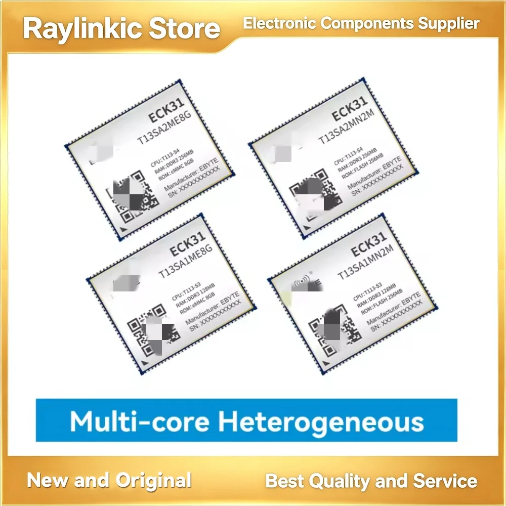 Allwinner T113-S Core Board EBYTE ECK31-T13SA1MN2M ECK31-T13SA2MN2M Dual-core Cortex-A7 Cortex-A7 RISC-V Ultra-small Size