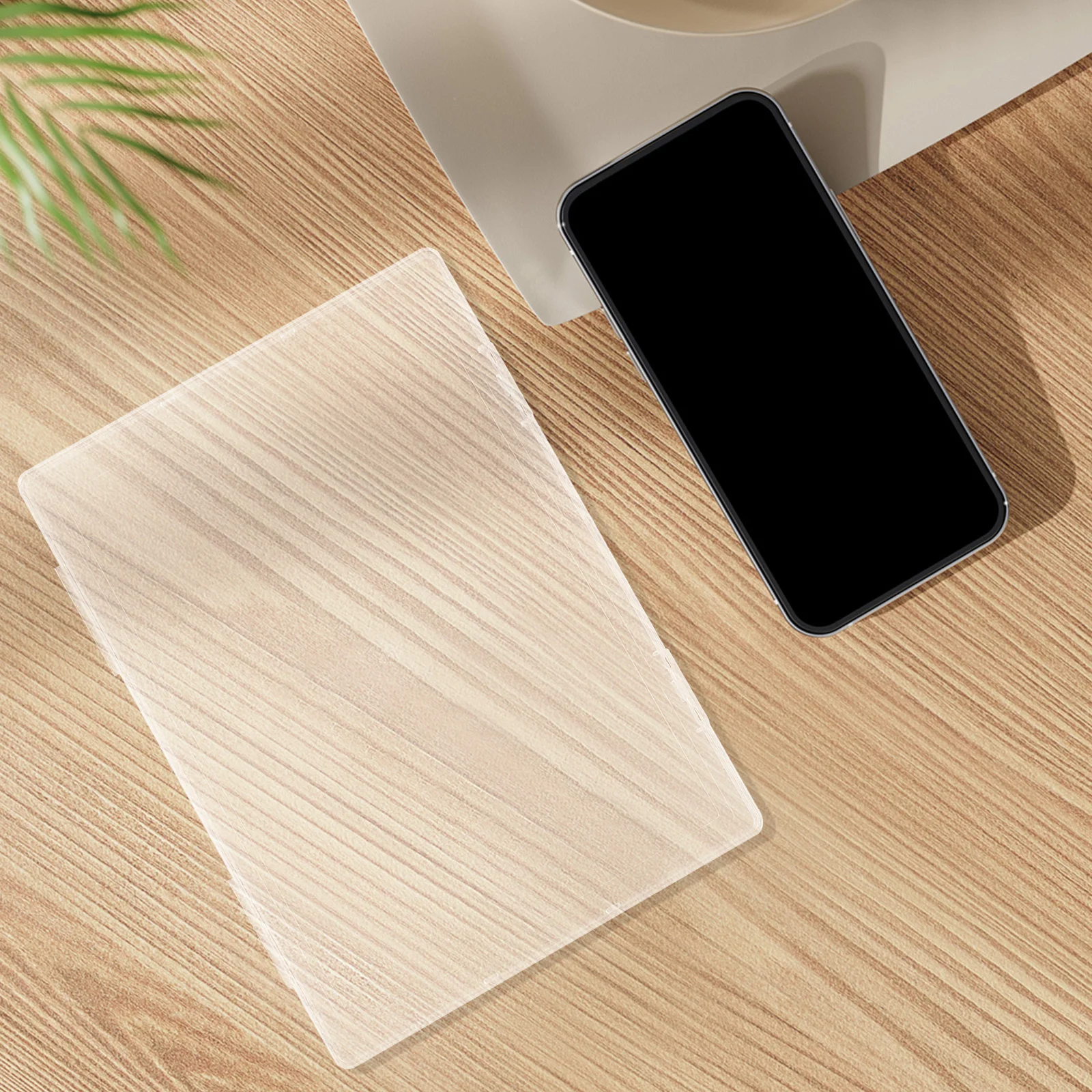 2 قطعة صندوق تخزين شهادة الميلاد منظم مستندات بلاستيكي شفاف للأوراق المهمة بحجم A5 حافظة ملفات محمولة