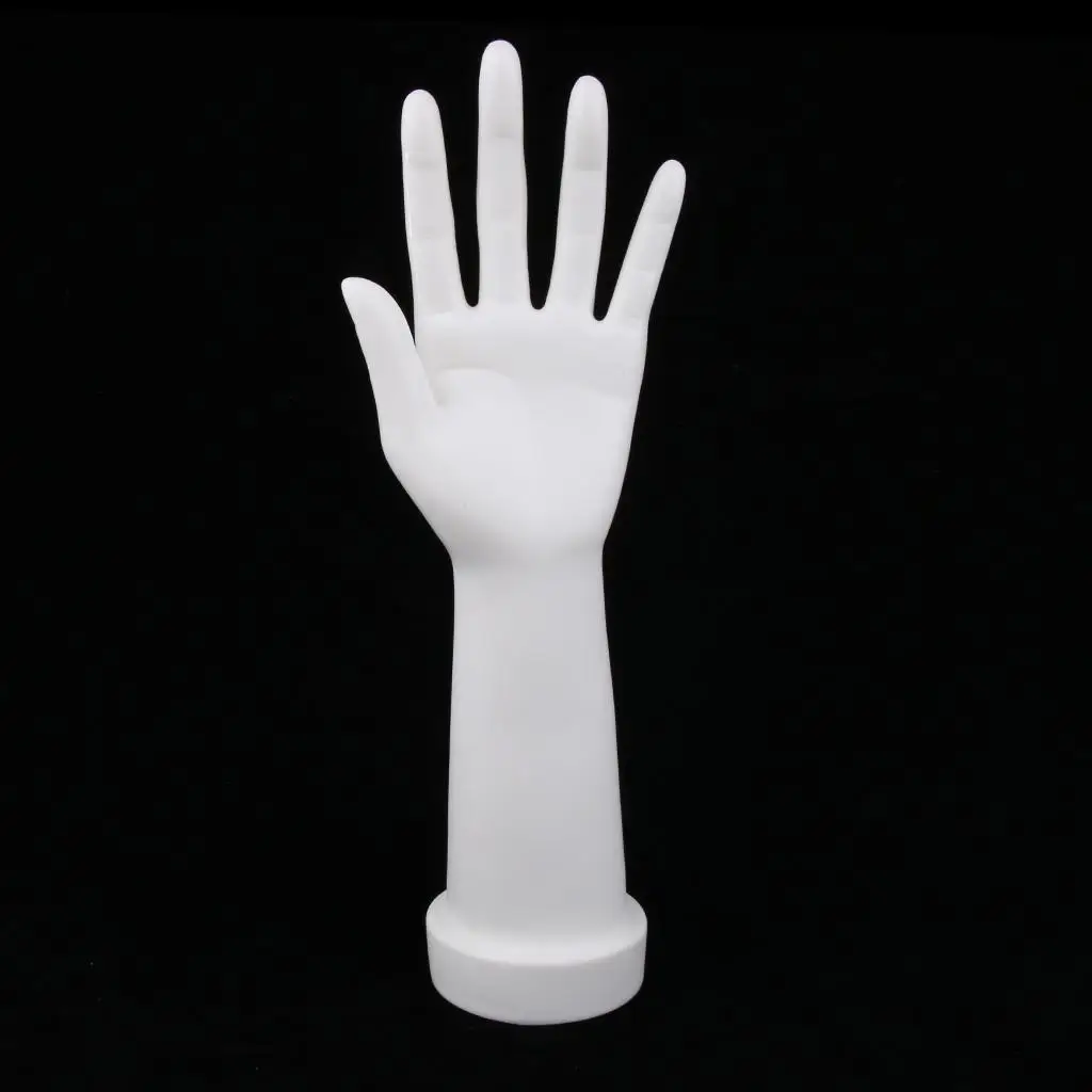 Hand Jewelry Display Stand Female Hand Mannequin Model Props - White