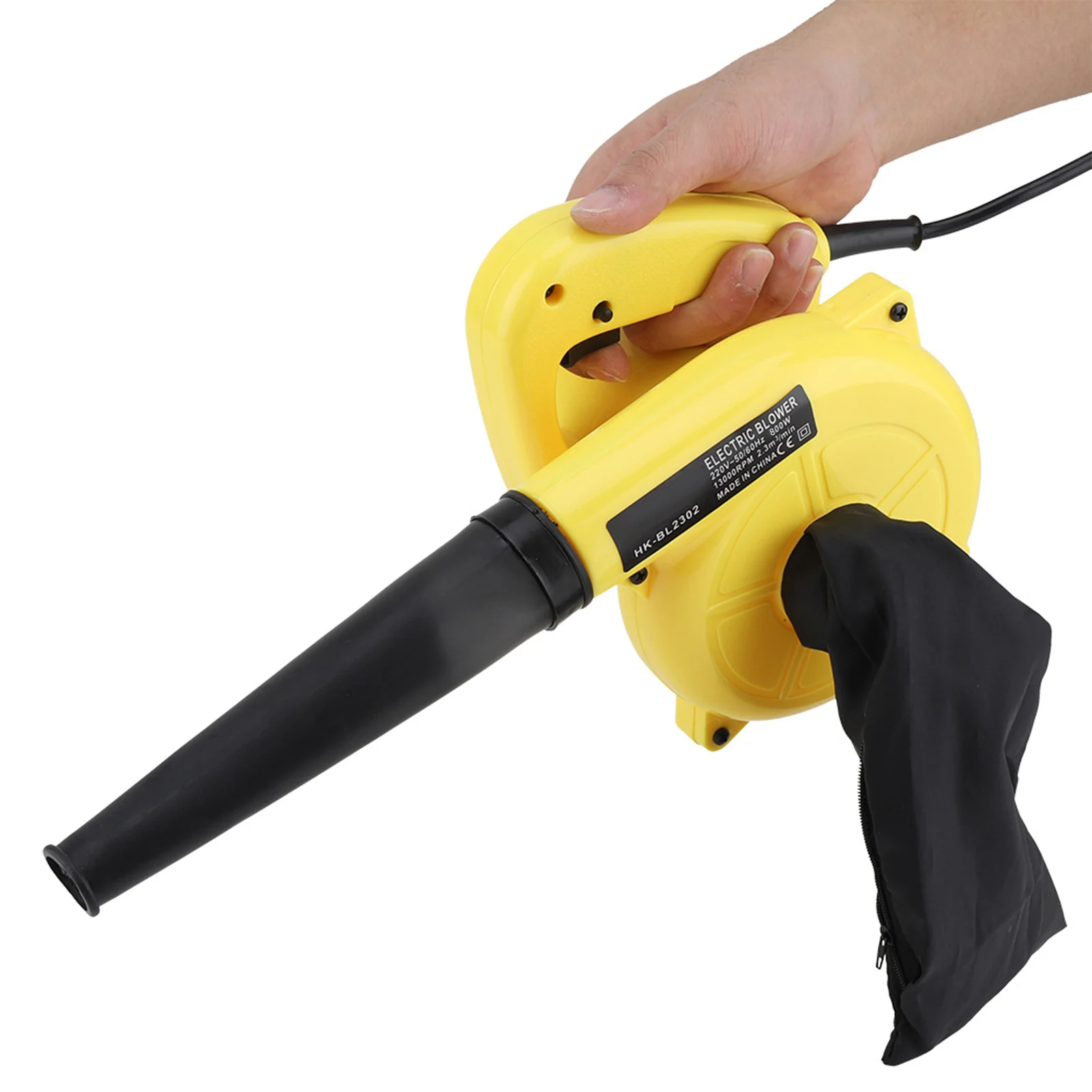 800W Handheld Electric Blower Vacuum Cleaner Multi Function Dust Remover For Computer Car Interior Household Cleaning Work Tool