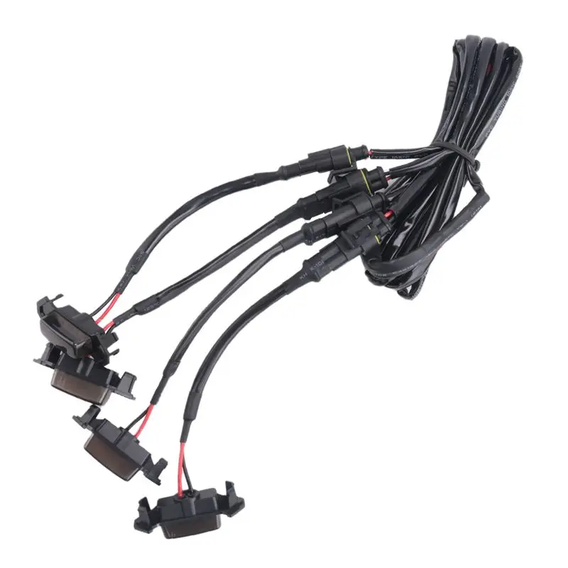 

Дневные ходовые огни (ДХО) LED для Toyota Tacoma TRD Pro 2016-2021, RAV4 2019-2021, дымчатые, янтарные, для передней решетки радиатора