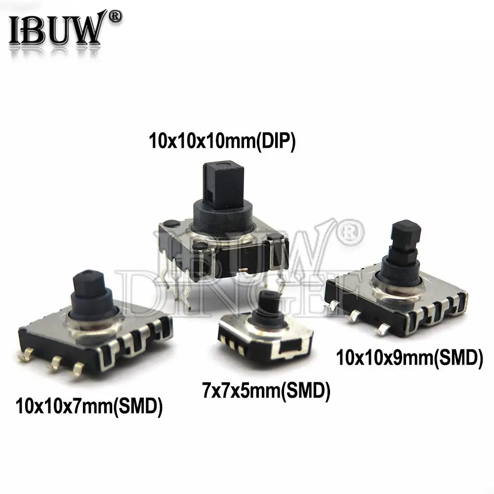 5PCS DIP SMD 5 Five way Switch Multi-direction Switch Touch Reset Key 10*10*10 MM Pin Multi direction 10X10X10 7X7X5 10X10X9mm