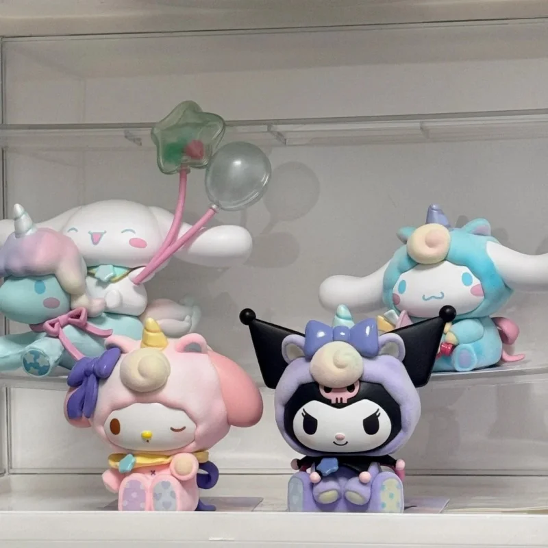 

Original Sanrio Fantasy Series Blind Box My Melody Kuromi Cinnamoroll China Edition Cute Vinyl Figure Collectible Seasonal Gift