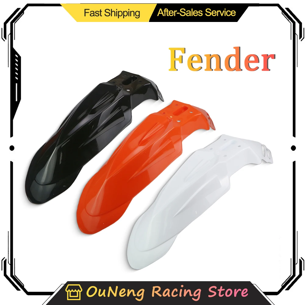 

Universal Motorcycle Front Fender Plastic Kit Mudguard For Honda Kawasaki Suzuki Motorcycle Accessories Fender garde