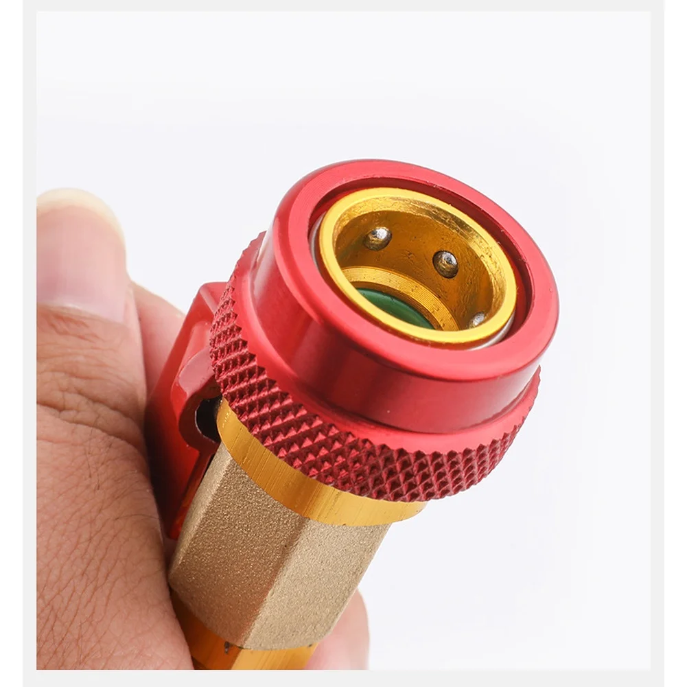 R134a and For R1234YF Compatible Car AC Valve Core Removal Tool Kit with Ergonomic Bayonet Grip and Carbon Steel Body