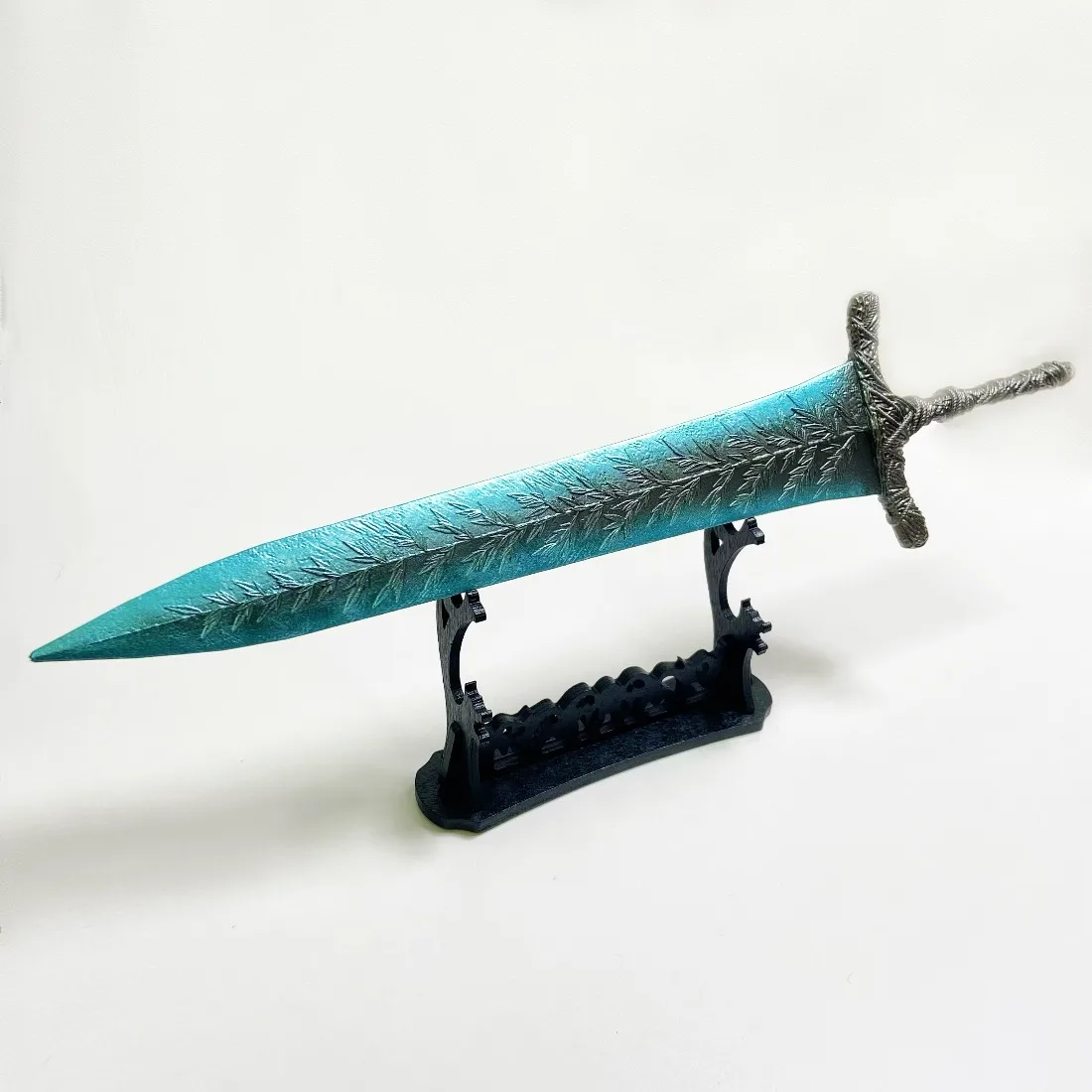 11.6 inch Elden Dark Moon Greatsword Metalen Katana Zwaard Originele Samurai Ninja Mes Katana Sabel Cosplay Accessoires Prop Speelgoed