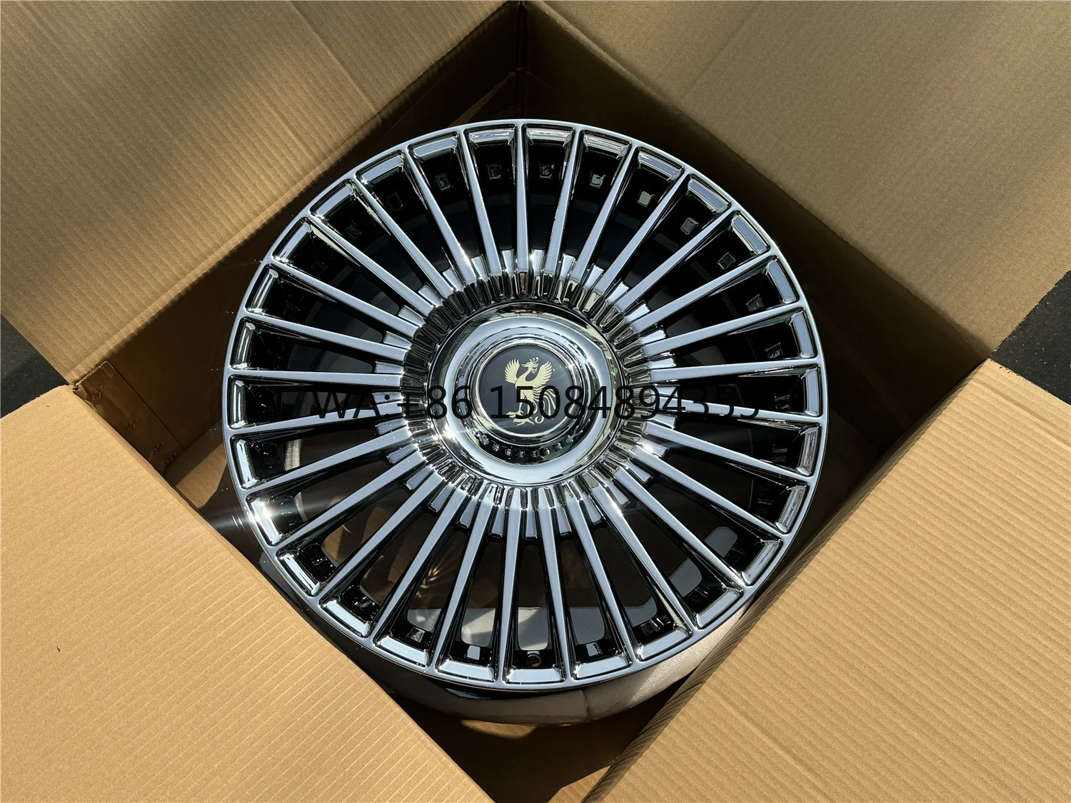 

Tailored Luxury Polished Forged Wheels, 19-24 Inch 5x112 5x120 Custom Alloy, compatible with Rolls Royce Cullinan Ghost Phantom