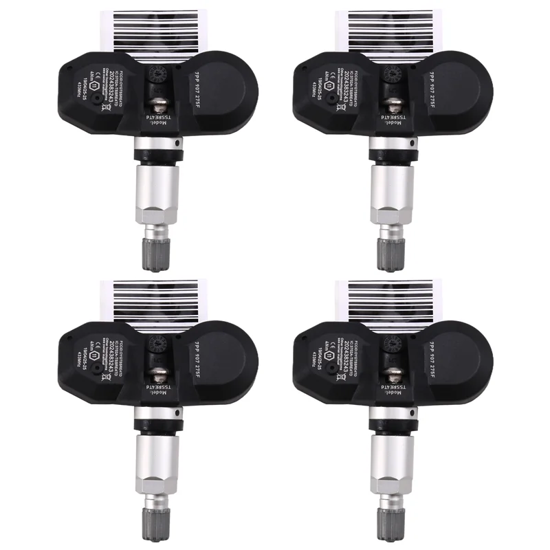 

7PP907275F 4F0907275B TPMS 433 МГц для A4 A6 A8 Q7 911 Boxster Cayenne VW Touareg датчик давления в шинах 4 шт.