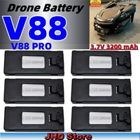 JHD Battery Drone V88 Mini Drone With Charge Cable Original 3.7V 3200mAh Battery For Professional Aerial V88 Battery Wholesale