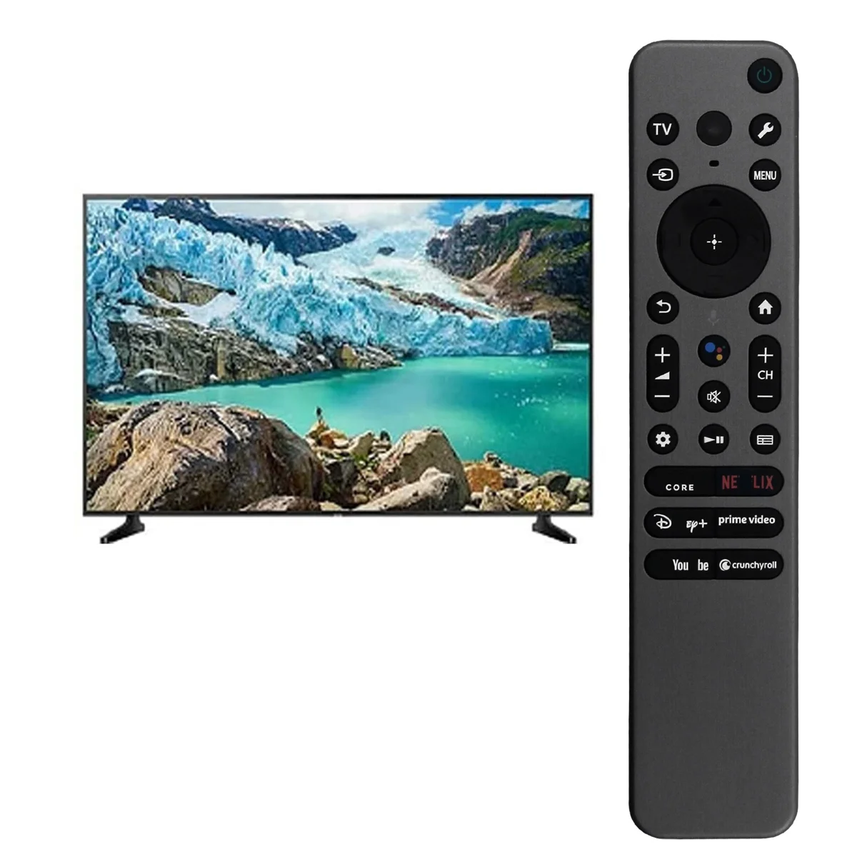 OIIRGO-RMF-TX910U Voice Remote voor Sony TV voor BRAVIA XR OLED/Full Array LED/4K Ultra HD/QD-OLED/Mini LED Serie 2023 TV