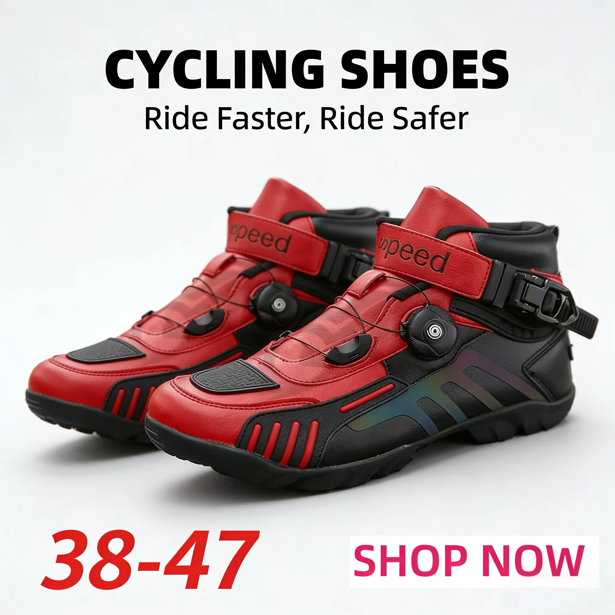 

New professional protective riding boots motorcycles four seasons casual Men's breathable Outdoor off-road leisure riding shoes