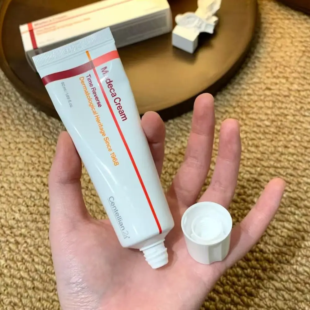 50 مللي كوريا كينتيللا اسيااتيكا إصلاح كريم وجه استعادة نعومة البشرة مرونة ترطيب تحسين البشرة الجافة الخام مملة