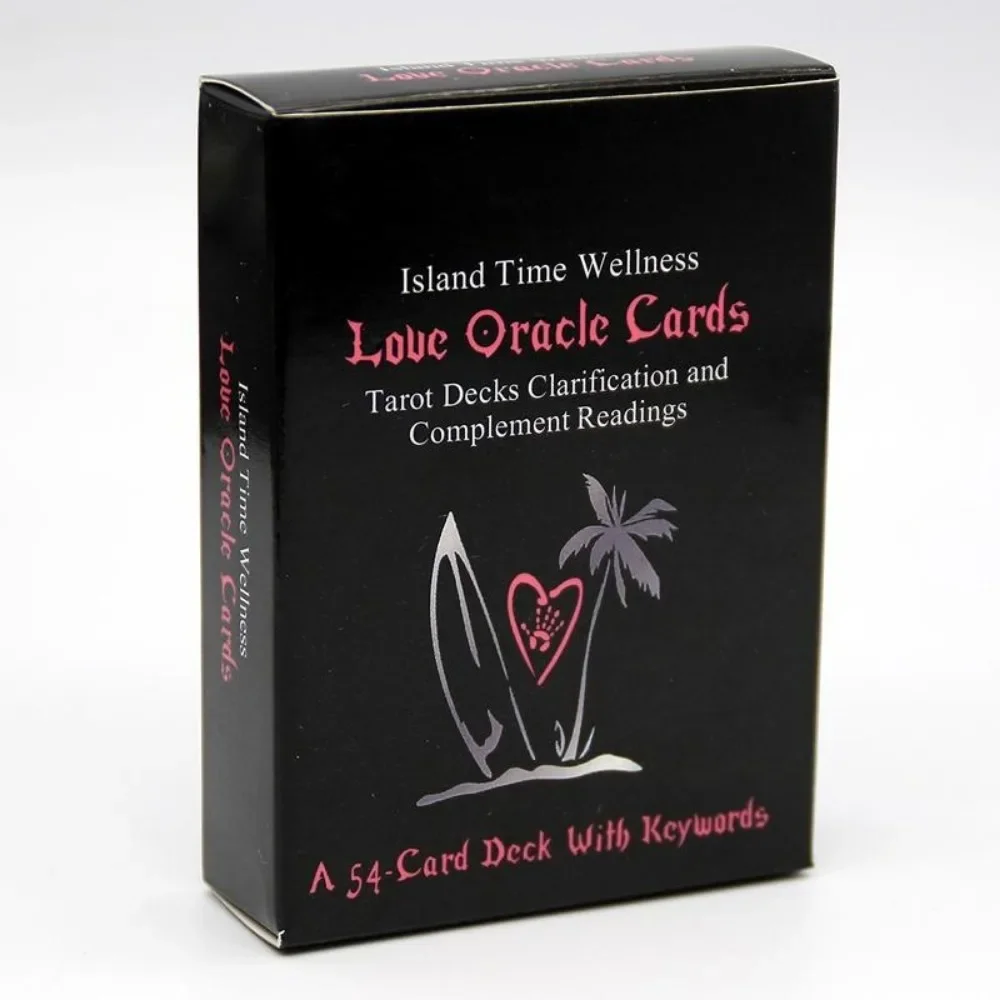 Island Time Wellness Love Oracle Cards Tarot Deck Clarification and Complement Readings A 54 Card Deck