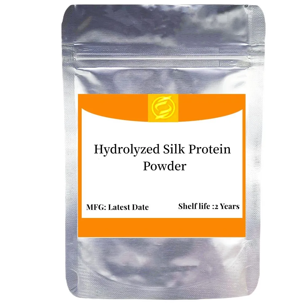 Hochwertiger hydrolysierter Seiden protein pulver Seidenfibroin-Kosmetik rohstoff für die Hautpflege