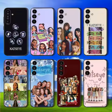 Hot Group Music K-KATSEYE Phone Case For Samsung Galaxy A13,A21s,A22,A31,A32,A52,A53,A71,A80,Soft Black Shell