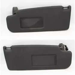 SKTOO Inner Car Visor New Black Sun Visor Sun Shade with Mirror for VW Golf 6 MK6 GTI Passat CC 2009-2017