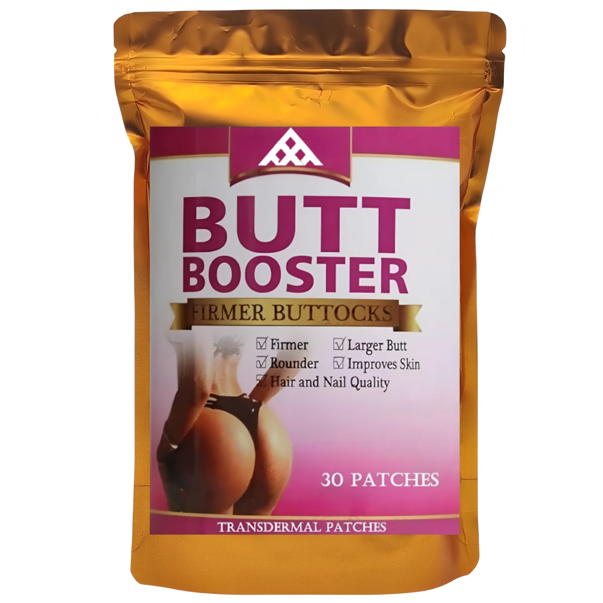 30 Patches Curve Butt Booster Transdermal Patches Butt Enhancer Glute Growth