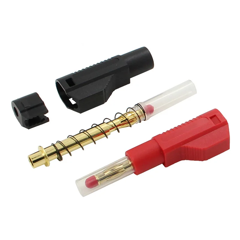 Imagem -05 - Teste Retrátil Multi-meter Leva Ferramenta Plugue Banana Cabo Fio Jumper Segurança de Linha Cores Faça Você Mesmo mm Pcs