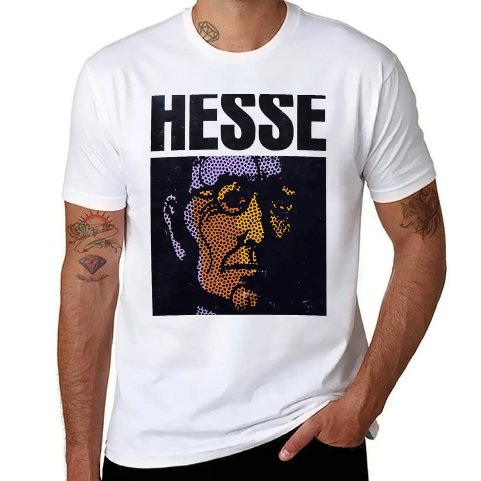 

HERMANN HESSE Sticker T-Shirt Casual Everyday Short Sleeve T-Shirt