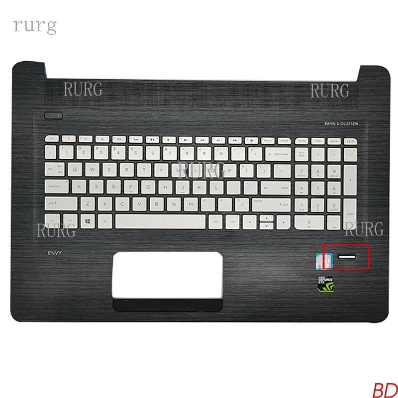 

A+ For HP ENVY 17-N M7-N M7-R 17-R Palmrest Cover W/ Backlit Keyboard C Shell