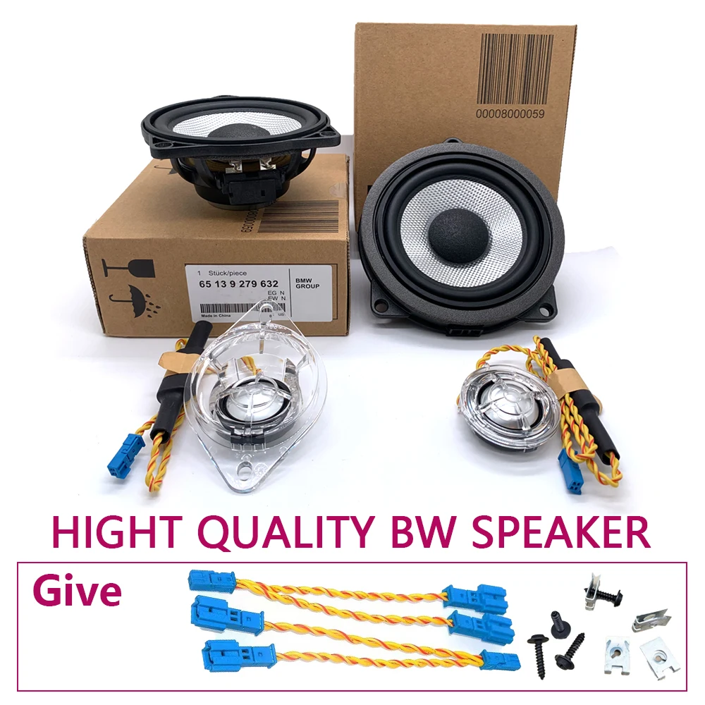

4/4.5/1.5 Inch Car Speakers For BMW F10 F11 F20 G30 G20 F30 F32 F34 E60 E90 F31 Series Horn High Frequency Tweeters Subwoofer