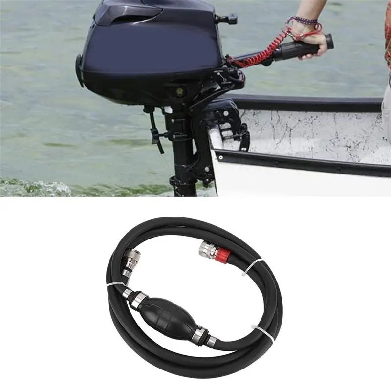 AB96-3B7-70200 Fuel Hose Assy With Primer Bulb For Tohatsu Nissan Outboard M NS MD 5 - 90HP 7.93FT 3B7-70200-4 3B7-70200-3 2