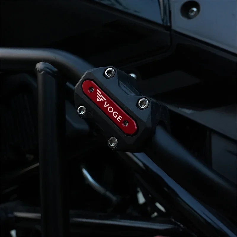 For Loncin Voge 200AC 300AC 300R 500DS 500R 650DS ER10 Motorcycle Crash Bar Engine Guard Bumper Protector Block Keyring Keychian