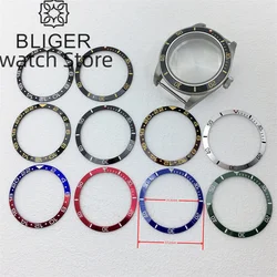 BLIGER Watch Bezel Insert 37.2mm x 31.4mm Ceramic/aluminium Bezel Insert Fit BB58 Watch 39mm Case Watch Accessory Parts