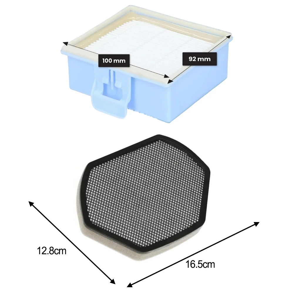 Home Cleaning Sandwich Filter Vacuum Cleaner Part Filter Paper Material Captures Fine Dust Easy To Install Easy To Clean
