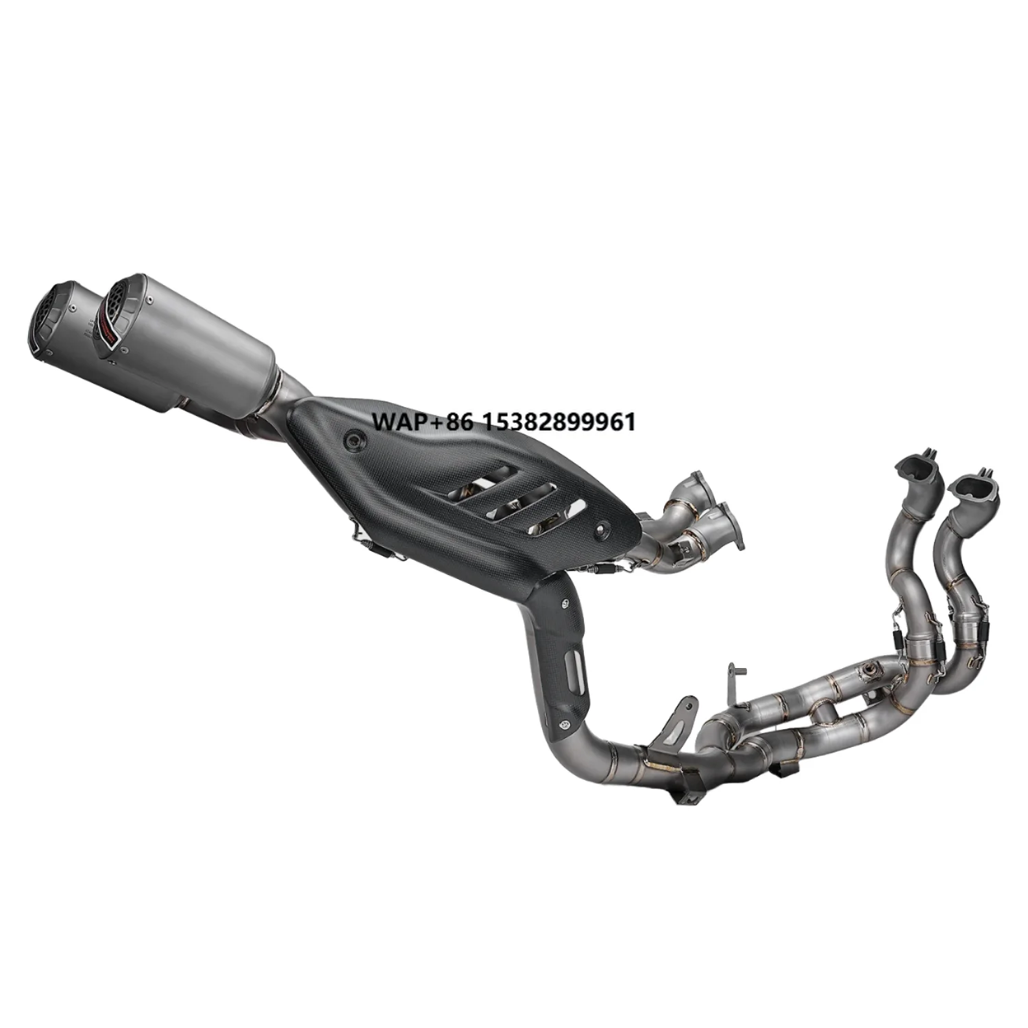 For 2025 V4S panigale Titanium Alloy AK Exhaust full System