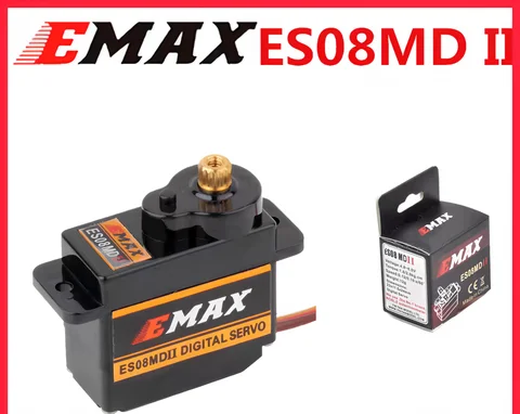 EMAX ES09MD/ES08MD Dual-bearing Special Swash Metal Digital Servo For TREX Align 450 Helicopter