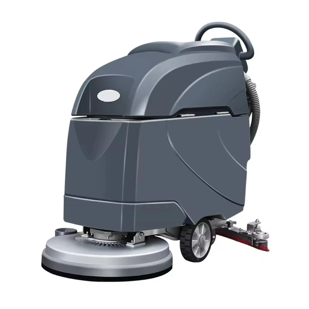 Warehouse floor washers Floor cleaning equipment Commercial and industrial low noise hand-pushed floor washers