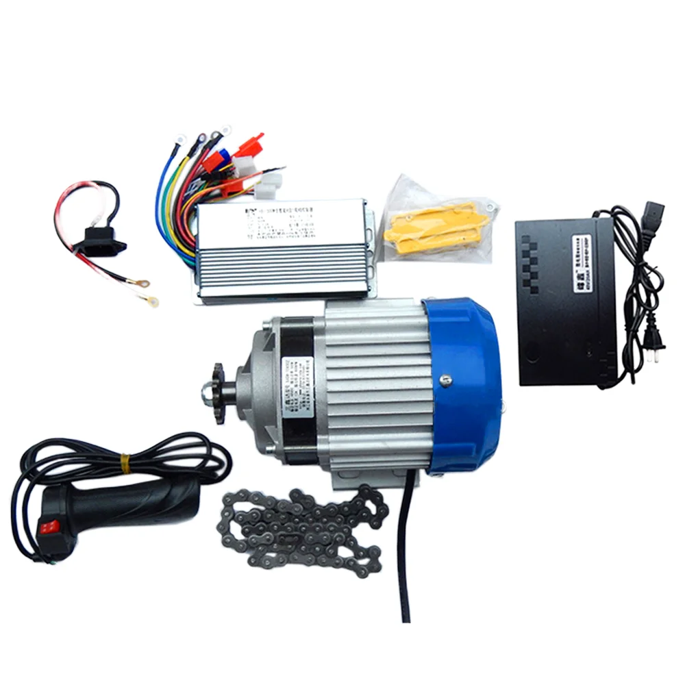 2025 BLDC Миквентиляторный двигатель Бесщеточный двигатель постоянного тока с постоянным магнитом 48 В 24 В для электрических велосипедов 1000 об/мин 300 Вт 400 Вт Пластик Сталь
