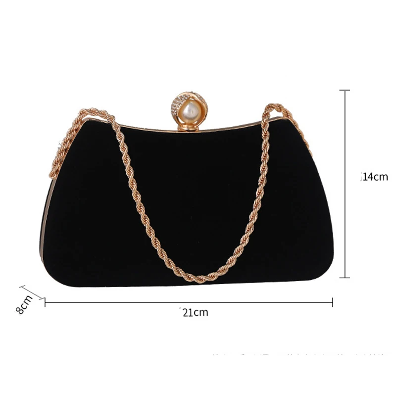 Women Suede Evening Bag Diamond Rhinestone Evening Clutch Crystal Day Clutch Wallet Wedding Elegant Handbags Purse Bridal Bag