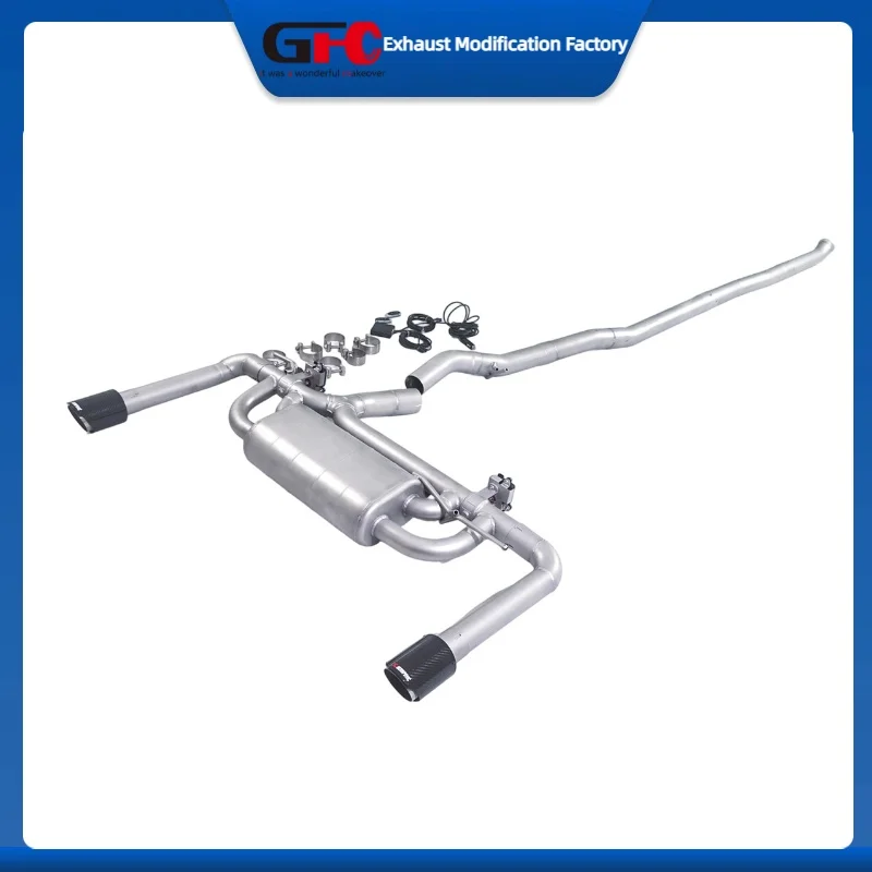 GFC 304 Stainless Steel Catback High-Performance Electronic Valve Exhaust System for 2023 BMW M135i 2.0T F40