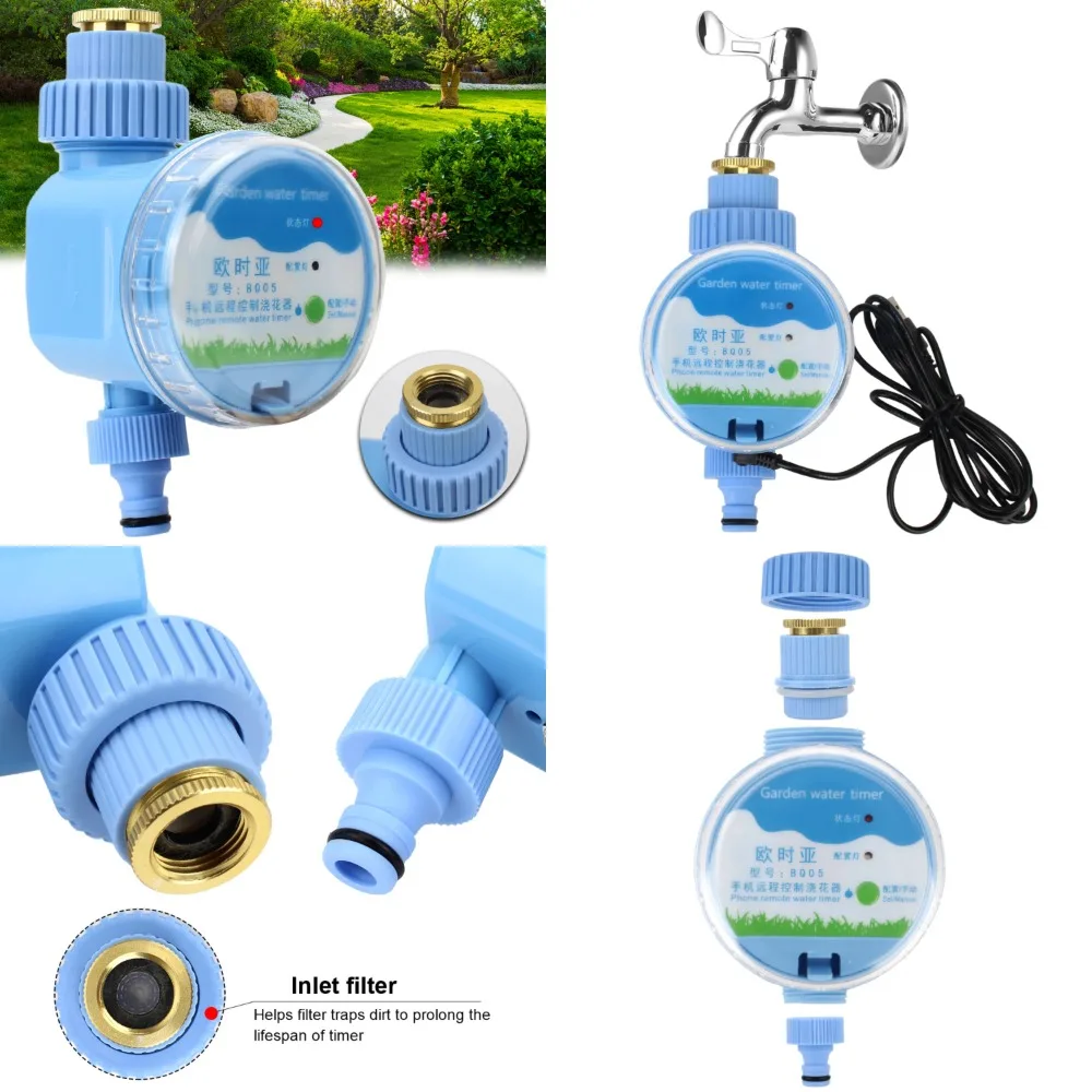 

Wifi Smart App Remote Control Electronic Garden Water Timer Sprinkler System Controller for Irrigation System