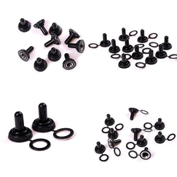 10Pcs 12mm Rubber Rocker Toggle Switch Knob Cap Waterproof Boot Cover Electrical Protection