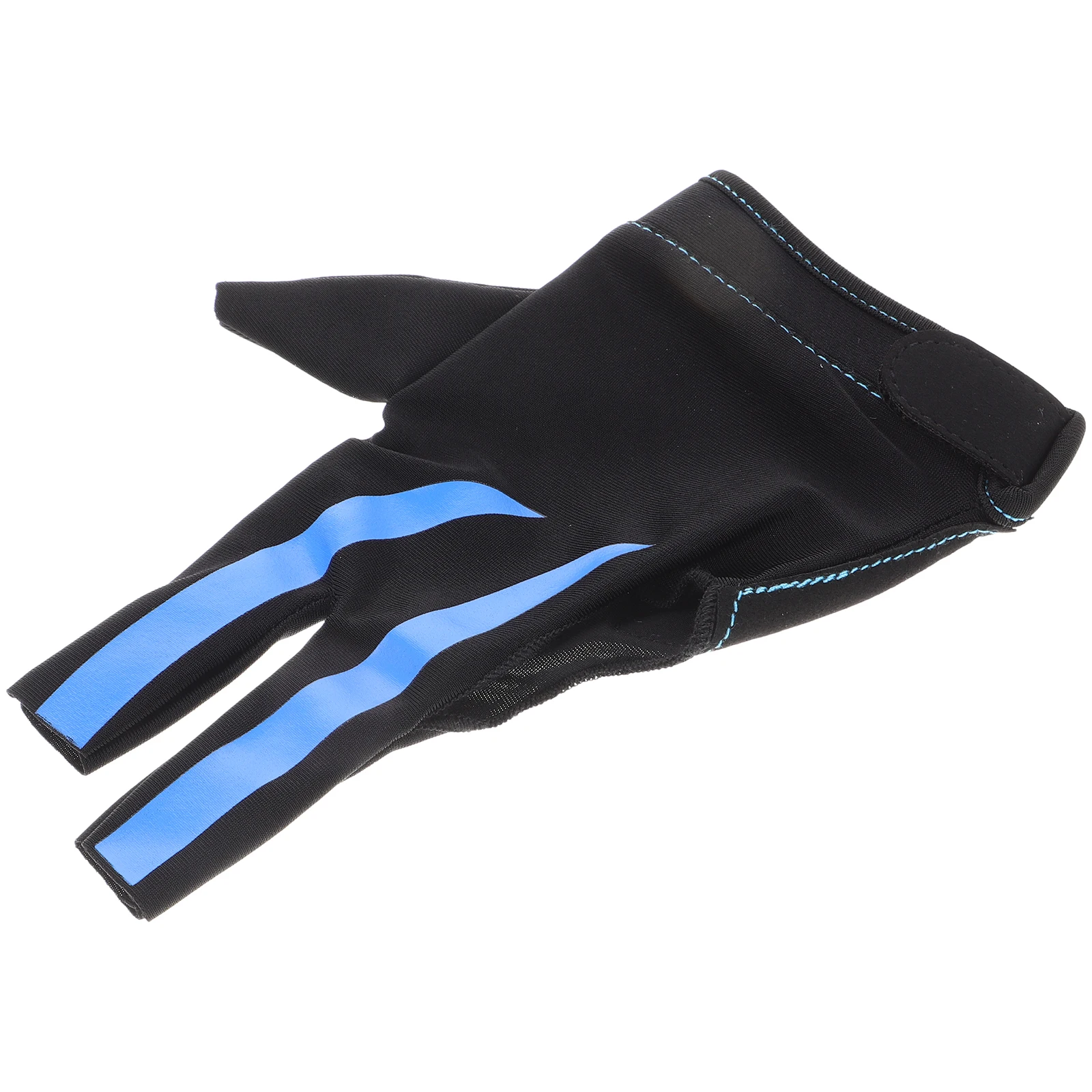 

High Elasticity 3 Finger Billiard Gloves Breathable Anti Slip Wear Resistant Cue Glove for Men Left H Pool Nylon Work
