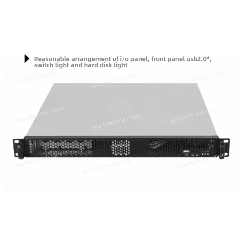 IW-RA100 1U Compact Rack-Mounted Server Cabinet - Enterprise-Grade Plug-In Industrial Control Cabinet