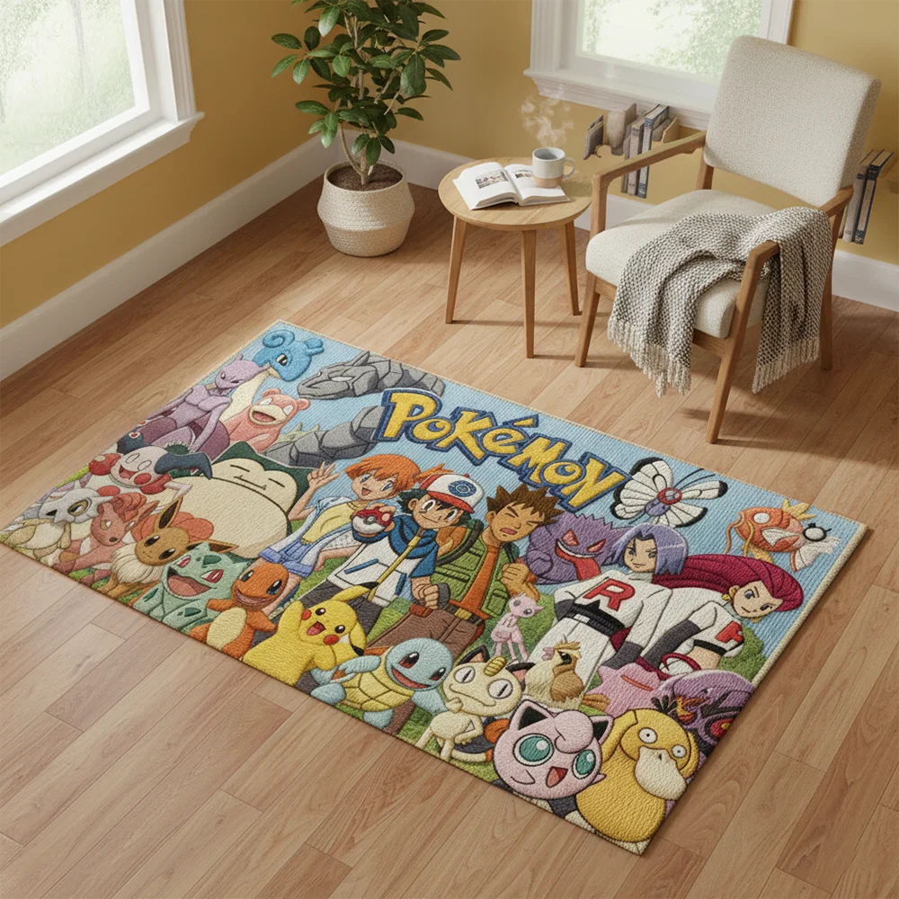 Dywan z motywem anime Pokemon: – Gaming Accessories For Kids recenzja i cena