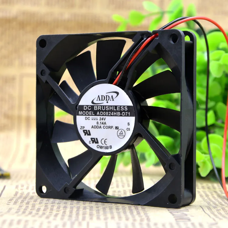 AD0824HB-D71 8015 DC24V 0,14 EINE LÜFTER