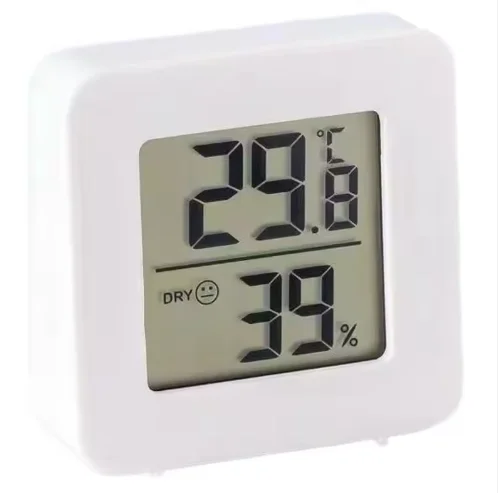 Mini Electric Hygrometer Temperature Humidity Meter Accuracy Calibration LCD Temperature Sensor Indoor Mini Thermometer
