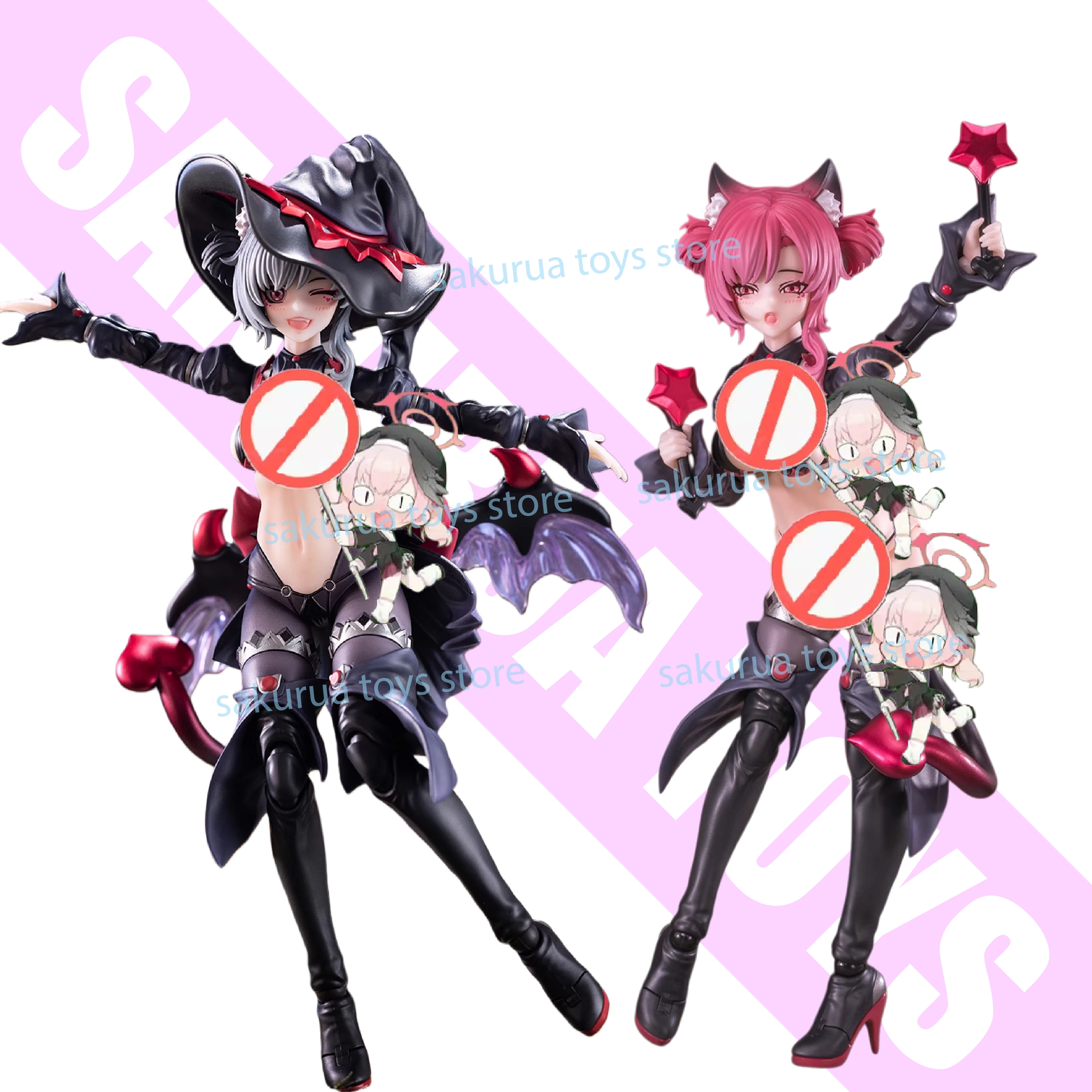 

In Stock Witch Apprentice Hoshikawa Neko 1/12 Finished Product Movable Figure Ornament Figure Movable Figure Collection Gift