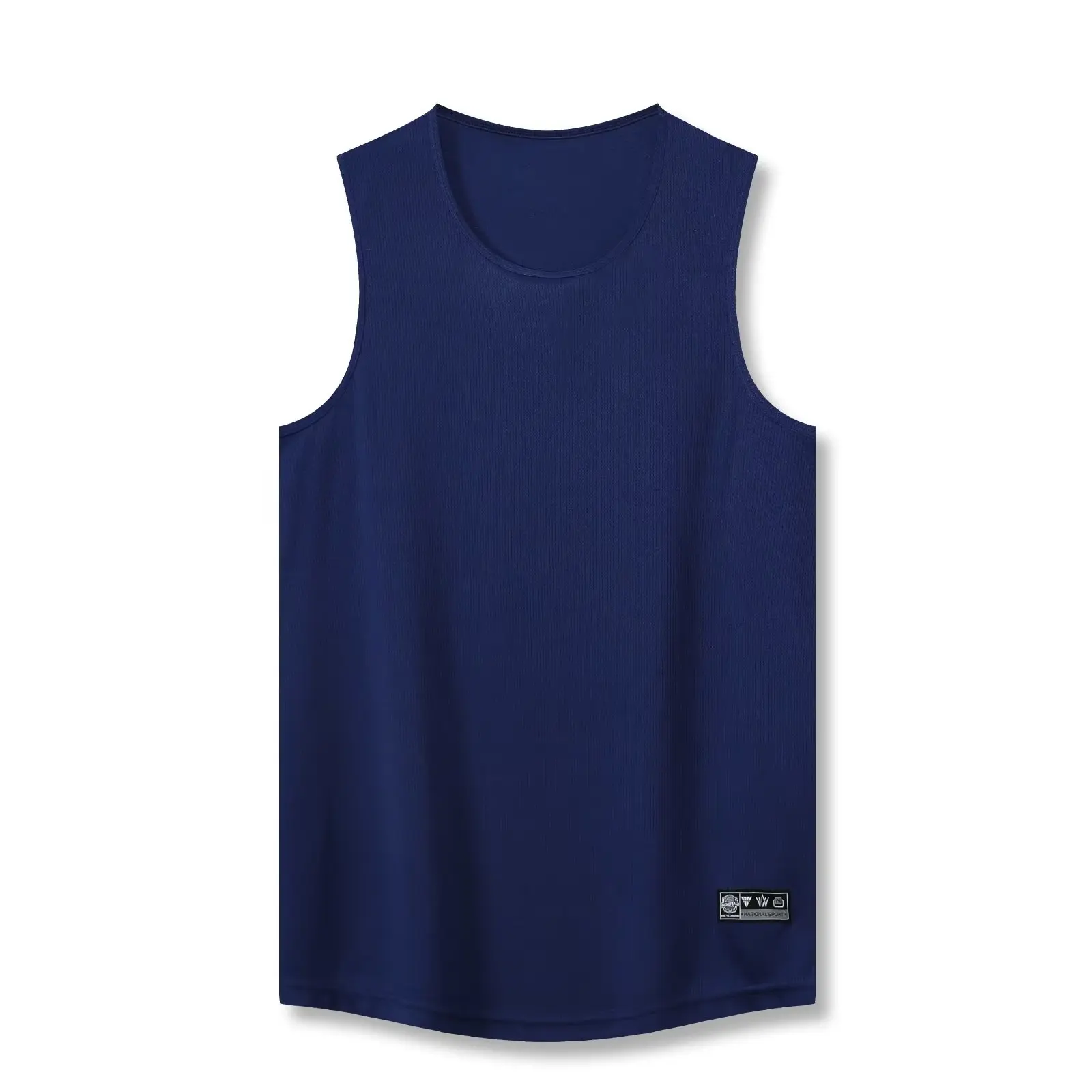 Solid Color Quick Dry Men\'s Basketball Jersey Shirt Crossfit Male Sports Marathon Running Tank Top Jogging Gym Fitness Vest