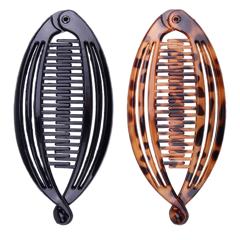 Hair Claws Clip Fish Shape Vintage Hair Clips For Women Girls Clincher Combs Tool for Curly Fishtail Hair Clips Hair Accessories